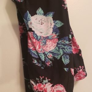 Floral leggings